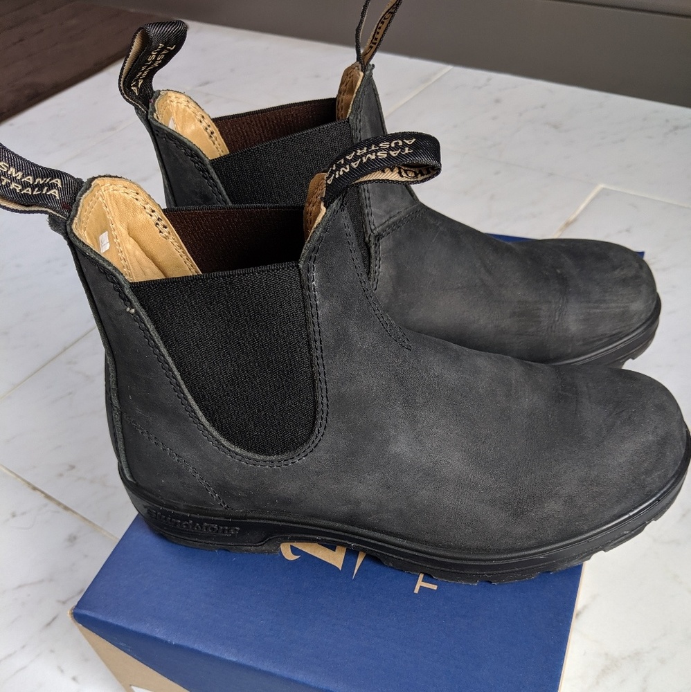 Blundstones Super 550 Rustic Black w/ Box W 8